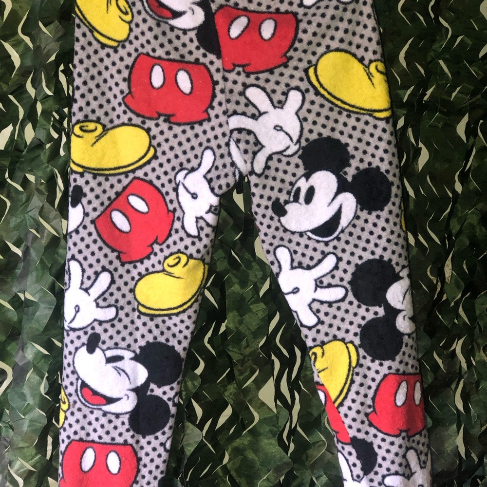 Mickey Mouse Patterned Pajama Pants - image 2